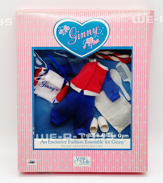 Ginny Dolls Fashion Ensemble At the Gym Vogue Dolls 1988 No 710080E NRFB