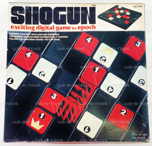 Shogun SHOGUN exciting digital game 7730 Epoch Playthings 1976 Made in Japan COMPLETE