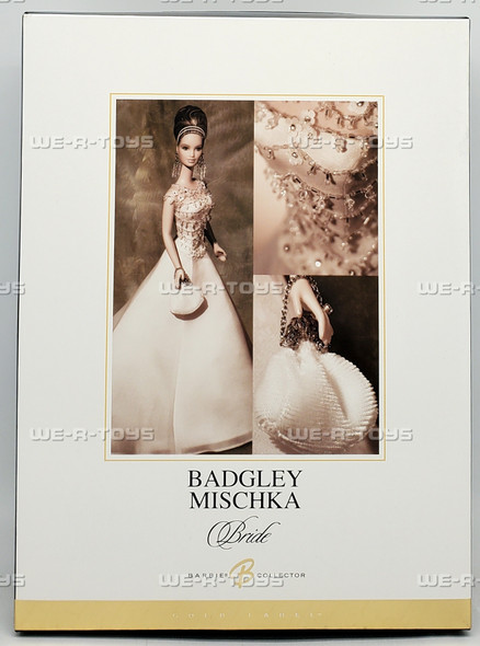 Badgley Mischka Bride Barbie Doll Gold Label Limited Edition Mattel B8946
