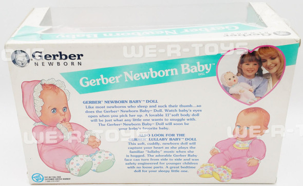 Gerber New Born Baby Doll Toy Biz 1995 No 24420 NRFB
