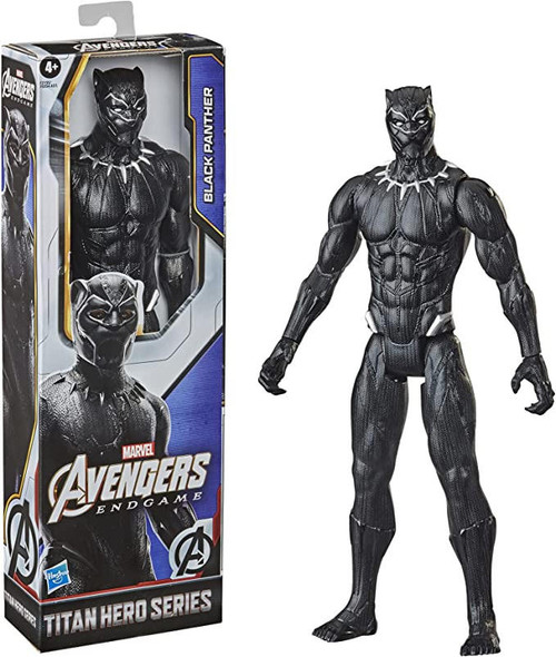 Marvel Avengers Endgame Titan Hero Series Black Panther 12 Action Figure