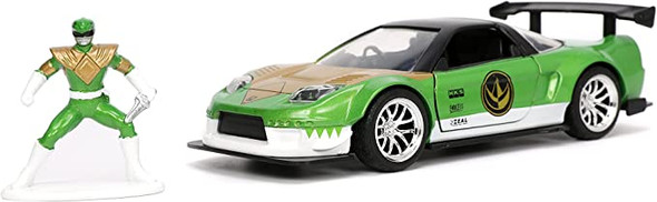 Jada Toys Power Rangers 1:32 Honda NSX Type-R Japan Die-cast Car Green Ranger