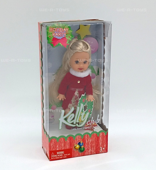 Barbie Kelly Holiday Party Kerstie Doll Tree Ornament 2005 Mattel G8856