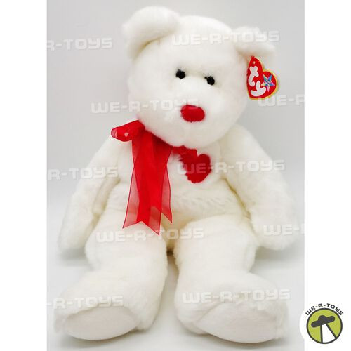 Ty Beanie Baby Valentino the Bear Plush 1993 New With Tags