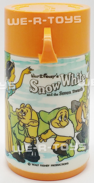 Disneys Snow White and the Seven Dwarfs Thermal Cup Aladdin Brand USED