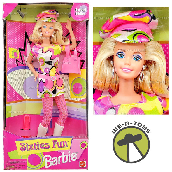 Sixties Fun Barbie Doll Special Edition Blonde 1997 Mattel 17252 Sixties Fun Barbie Doll Special Edition Blonde 1997 Mattel 17252