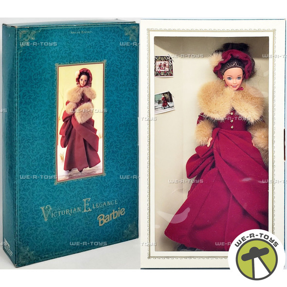 Barbie Victorian Elegance Special Edition Brunette Doll 1994 Mattel #12579
