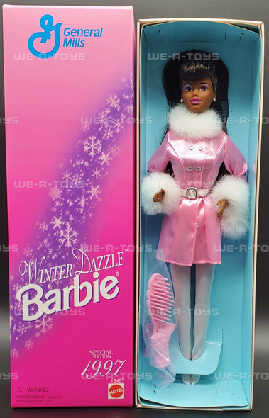 Winter Dazzle Barbie Doll General Mills Special Edition 1997