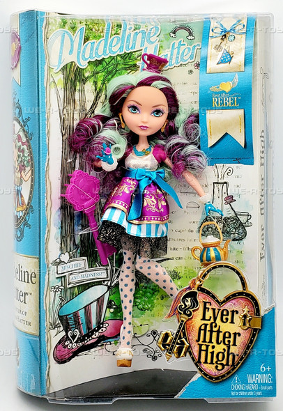 Ever After High First Chapter Madeline Hatter Fashion Doll 2013 Mattel BBD43