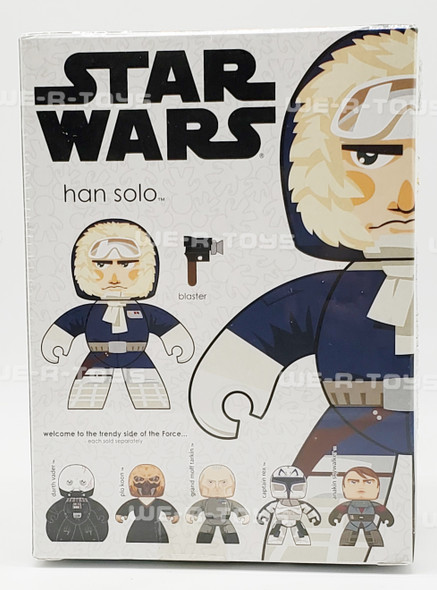 Star Wars Han Solo Mighty Muggs Figure 2008 Hasbro No. 78804/78016 NRFB