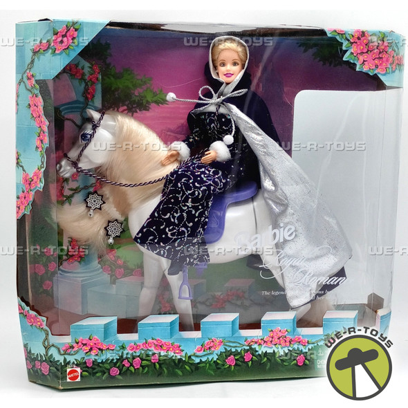 Royal Romance Barbie Doll Gift Set with White Stallion 1999 Mattel #24478