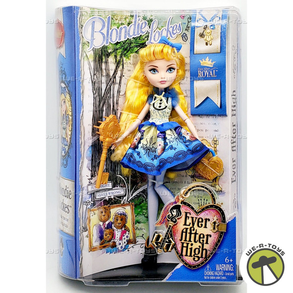 Ever After High Blondie Lockes Daughter of Goldilockes Doll 2013 Mattel BBD54