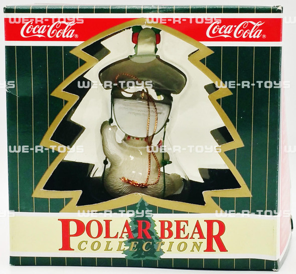 Coca-Cola Polar Bear Collection Polar Bear Bottle Opener Ornament Coke 1996