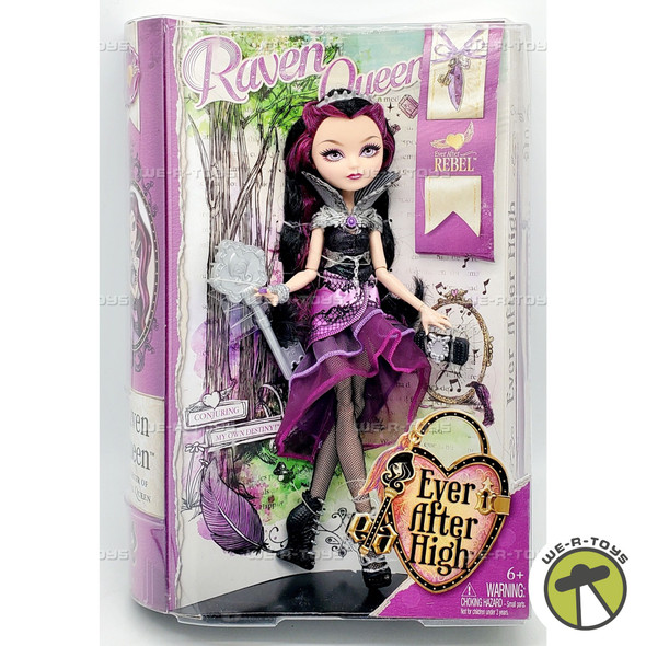 Ever After High First Chapter Raven Queen Doll 2013 Mattel BBD42