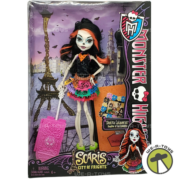 Monster High Scaris City of Frights Skelita Calaveras Doll 2012 Mattel Y0377