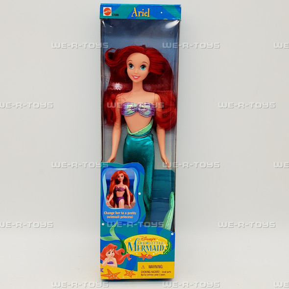 Disney's The Little Mermaid Ariel Doll 1997 Mattel 17595 NEW