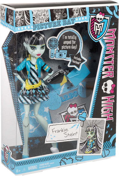Monster High Picture Day Frankie Stein Doll 2012 Mattel Y7697