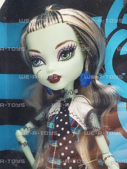Monster High Frankie Stein First Wave Doll 2009 Mattel #N5948 NRFB