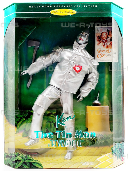Ken as the Tin Man Barbie Doll Hollywood Legends The Wizard of Oz 1995 Mattel Ken as the Tin Man Barbie Doll Hollywood Legends The Wizard of Oz 1995 Mattel