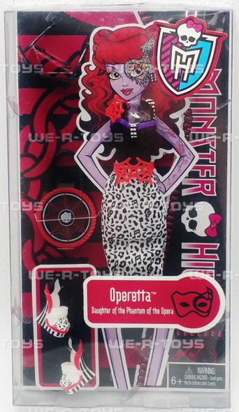 Monster High Maul Session Operetta Fashion Set Mattel 2011 No X3665 NRFP
