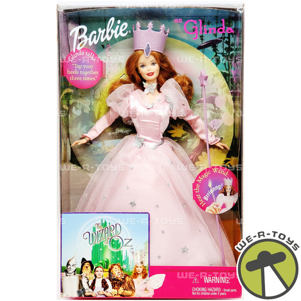 Barbie as Glinda the Good Witch Talking Doll The Wizard of Oz 1999 Mattel 25813