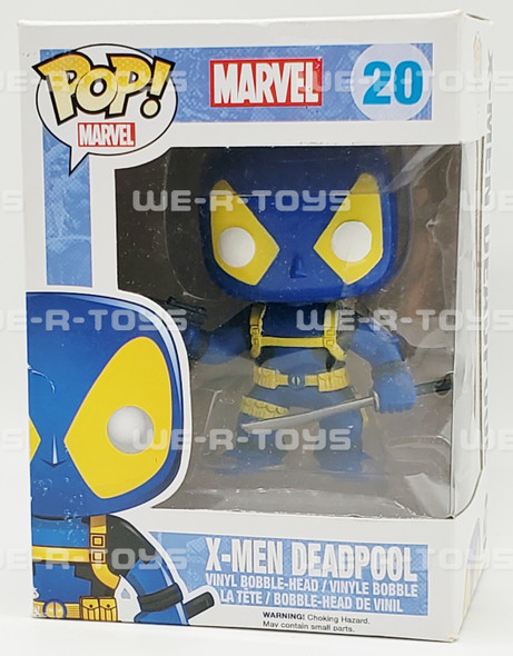 Funko Pop! Marvel 319 Deadpool as Bob Ross Bobble-Head Vinyl