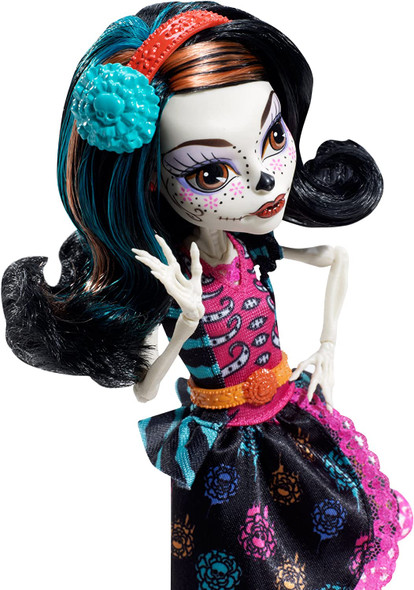 Monster High Art Class Skelita Calaveras Doll 2013 Mattel BDF14