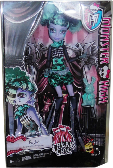 Monster High Freak du Chic Twyla Doll 2014 Mattel CKD76