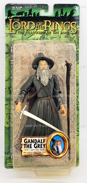 Lord of the Rings Gandalf the Grey Action Figure Toy Biz 2003 No 81388 NRFP