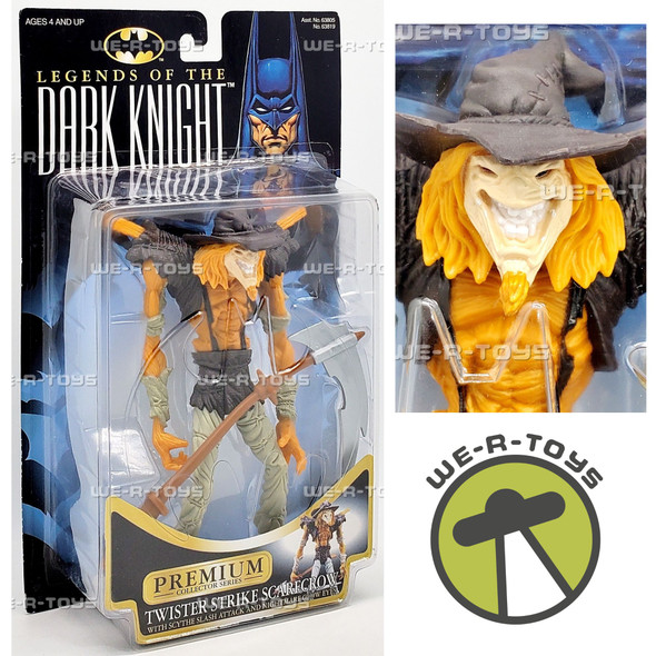Batman Legends of the Dark Knight Twister Strike Scarecrow Action Figure Kenner