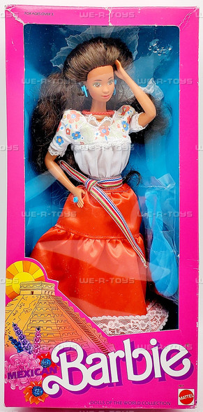 Mexican Dolls of the World Barbie Doll 1988 Mattel 1917