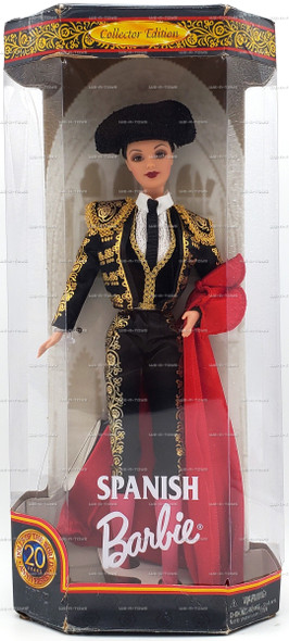 Spanish Barbie Doll Dolls of The World 20th Anniversary 1999 Mattel #24670