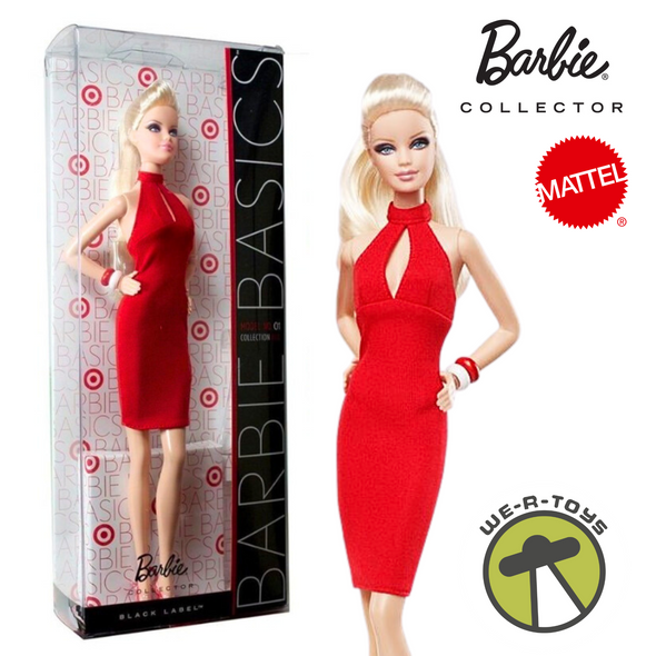 Barbie Basics Model No. 01 Collection Red 2010 Mattel Black Label V0334
