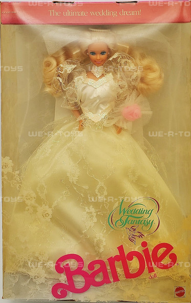 Barbie Wedding Fantasy Doll The Ultimate Wedding Dream 1989 Mattel #2125 NRFB