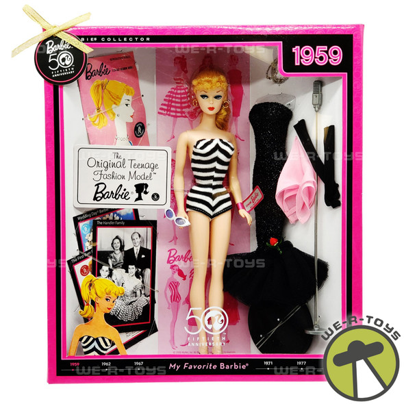 My Favorite Barbie The Original Teenage Fashion Model Doll 2008 Mattel N4974