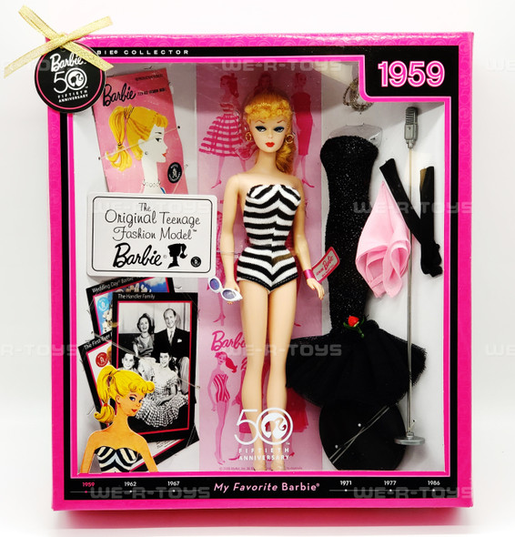 My Favorite Barbie The Original Teenage Fashion Model Doll 2008 Mattel N4974