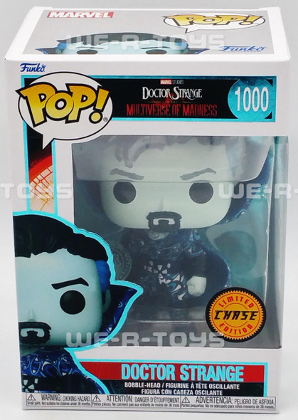 Marvel Doctor Strange Blue Bobblehead CHASE Funko Pop Toy #1000 NEW