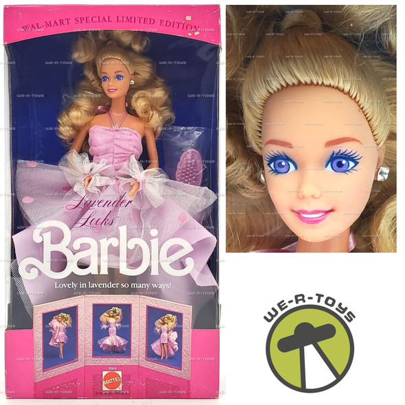 Barbie Lavender Looks Doll Walmart Special Limited Edition 1989 Mattel #3963
