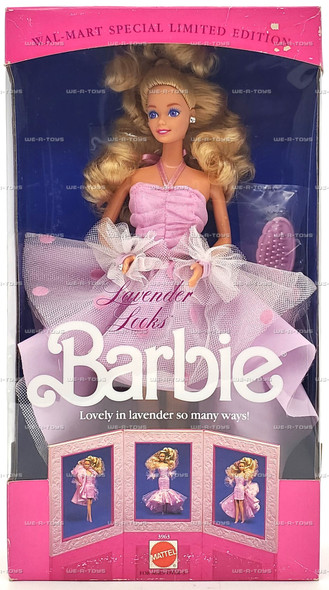 Barbie Lavender Looks Doll Walmart Special Limited Edition 1989 Mattel #3963