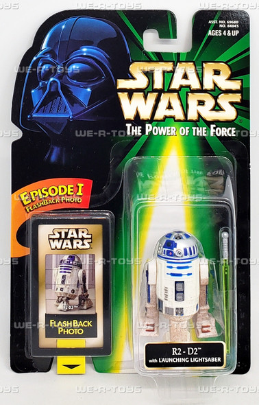 Star Wars Power of the Force Flashback Photo R2-D2 Launching Saber Action Figure