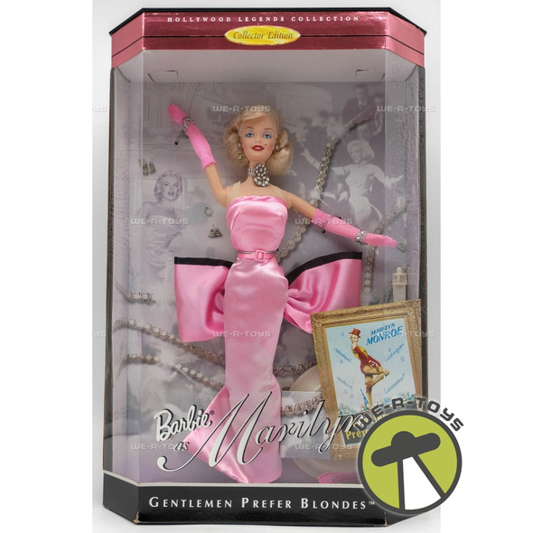 Barbie As Marilyn Monroe Gentlemen Prefer Blondes 1997 Mattel 17451