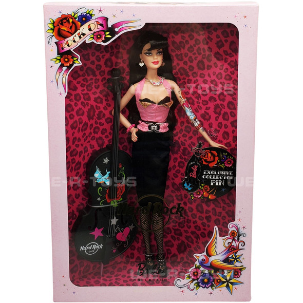 Barbie Doll Hard Rock Cafe Rockabilly 2009 Mattel N6606 - We-R-Toys