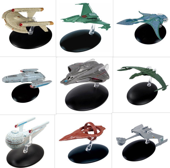 Eaglemoss Star Trek Starships Collection Lot of 9 USS Pasteur and More