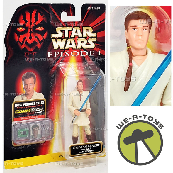 Star Wars Episode I The Phantom Menace Obi-Wan Kenobi Jedi Duel Figure 1998