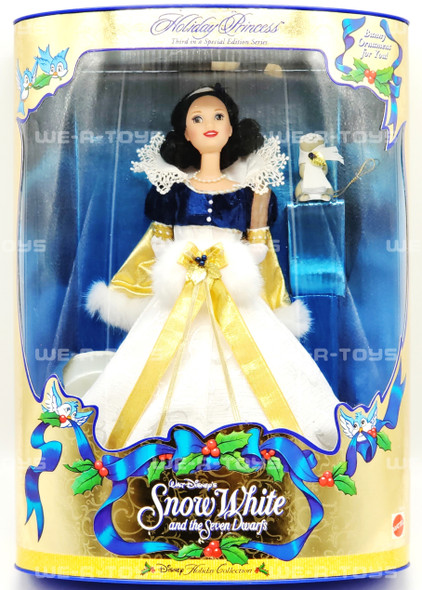 Disney's Snow White Holiday Princess Doll 3rd in Series 1998 Mattel 19898 NRFB