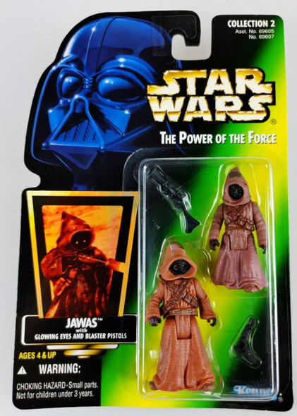 Star Wars The Power of the Force Jawas Action Figures 1996 Kenner 69607