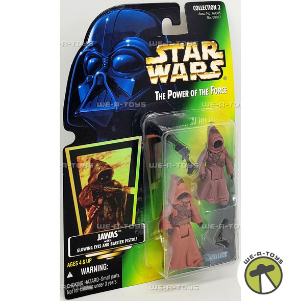 Star Wars The Power of the Force Jawas Action Figures Holo 1996 Kenner 69607