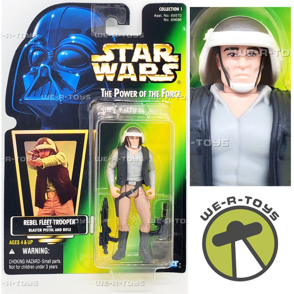 Star Wars The Power of the Force Rebel Fleet Trooper Action Figure Kenner 1996