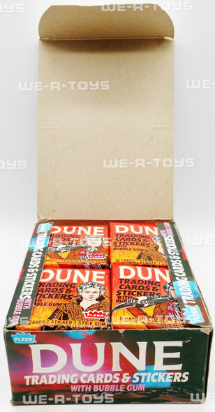 DUNE Dune Trading Cards and Stickers With Bubble Gum Box of 36 Fleer 1984 NEW 2
