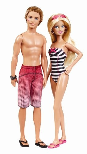 She Said Yes Barbie and Ken 2 Doll Giftset 2010 Mattel T7431